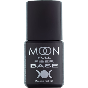 Fiber Base MOON FULL - База для ногтей с нейлоновыми волокнами, 8 мл
