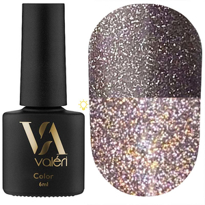 Гель-лак светоотражающий Valeri Flash №05 (серебристый), 6 мл, Цвет: 05