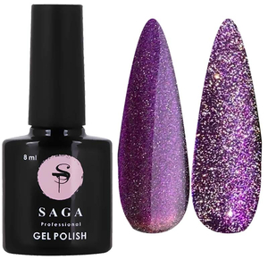 Гель-лак светоотражающий SAGA Cat Chameleon, №7, 8 мл, Цвет: 7
