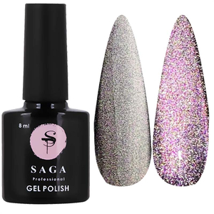 Гель-лак светоотражающий SAGA Cat Chameleon, №12, 8 мл, Цвет: 12
