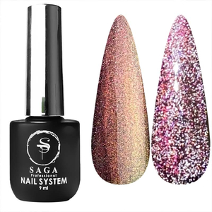 Гель-лак светоотражающий SAGA Cat Chameleon, №10, 8 мл, Цвет: 10
