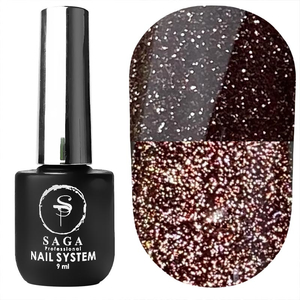 Гель-лак светоотражающий SAGA Fiery Gel №21, 8 мл, Цвет: 21