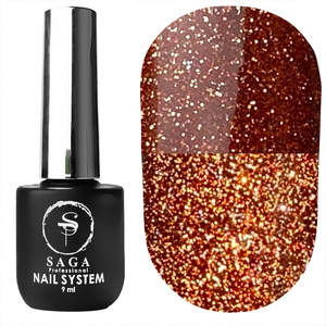 Гель-лак светоотражающий SAGA Fiery Gel №22, 8 мл, Цвет: 22