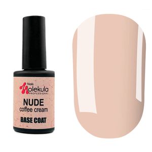Molekula Rubber Base Nude - Coffee Cream -  камуфляжная база (кофейный крем), 12 мл, Цвет: Coffee cream