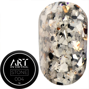 Гель для дизайна ART Stone Gel №004, 5 г, Цвет: 004