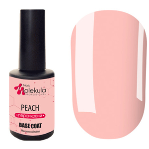Molekula Base Colour Peach (персиковый, эмаль), 12 мл, Цвет: Peach