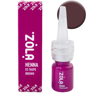 Хна профессиональная для бровей ZOLA TAUPE BROWN 03,  5 г