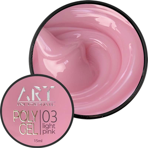 Полигель ART POLYGEL №03 Light Pink, 15 мл, Цвет: 03