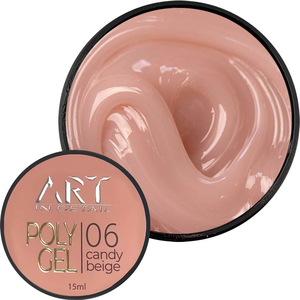 Полигель ART POLYGEL №06 Candy Beige, 15 мл, Цвет: 06