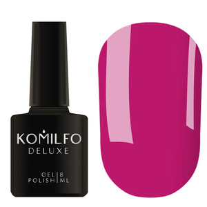 Гель-лак Komilfo Deluxe Series №D050 (розовая фуксия, эмаль), 8 мл