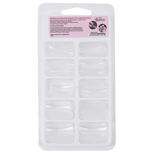 Верхние силиконовые формы для наращивания Nails Molekula 100 шт