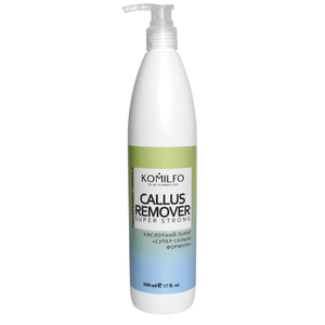 Komilfo Callus Remover «Super Strong Formula» - кислотный пилинг для педикюра, 500 мл, Объем: 500 мл