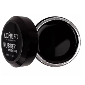 База Komilfo Rubber Base Coat - каучуковая база для гель-лака без кисточки (банка), 30 мл, Объем: 30 мл банка