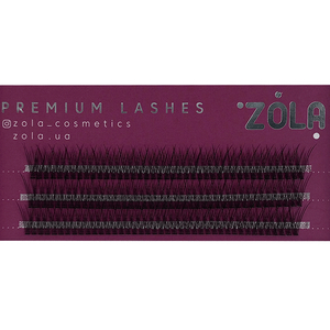ZOLA Ресницы-пучки BIRDtail (14 mm), Размер: 14 мм