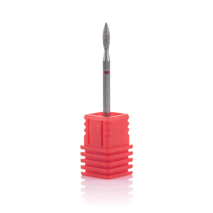 Насадка алмазная Пламя - 243 023R диаметр 2,3 мм красная