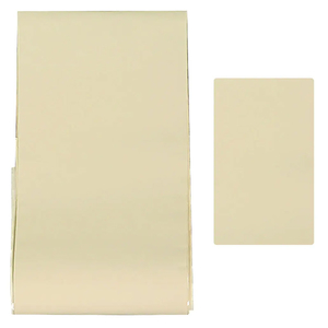 Komilfo фольга для кракелюра кремовая, матовая, Цвет: Кремовая, матовая