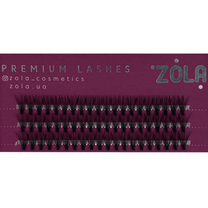 ZOLA Ресницы-пучки 20D (12 mm), Размер: 12 мм