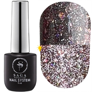 Гель-лак светоотражающий SAGA Fiery Gel №33, 8 мл, Цвет: 33
