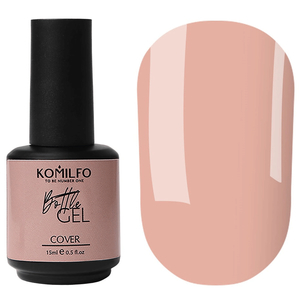 Komilfo Bottle Gel Cover с кисточкой, 15 мл, Цвет: Cover
