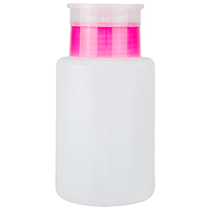 Помпа с розовой крышкой 180 мл, Объем: 180 мл