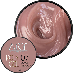 Полигель ART POLYGEL №07 Cover Mocco, 15 мл, Цвет: 07