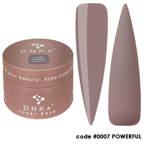 DNKa Cover Base №0007 Powerful, 30 мл, Объем: 30 мл, Цвет: 7