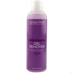 Жидкость для снятия гель-лака Jerden Proff Gel Remover Ежевика, 200 мл, Объем: 200 мл, Аромат: Ежевика