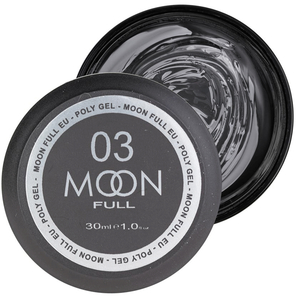 MOON FULL Poly Gel №03, прозрачный, 30 мл, Цвет: 03