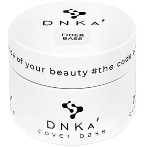 Base Fiber DNKa - база для ногтей с нейлоновыми волокнами, 30 мл, Объем: 30 мл