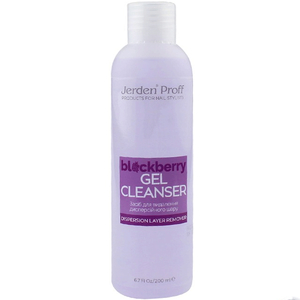 Средство для удаления липкого слоя Jerden Proff Gel Cleanser, ежевика, 200 мл, Объем: 200 мл