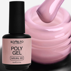 Komilfo PolyGel 002 Natural, 15 мл, Объем: 15 мл, Цвет: Natural
