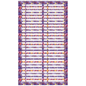 Наклейки на типсы (стикеры), Flower, 1 лист/54 наклейки, Цвет: Flower