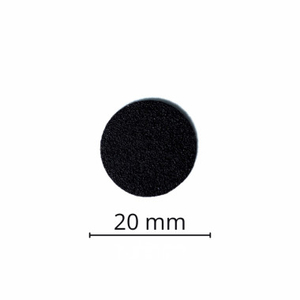 Сменные файлы для педикюрного диска DIS 20 мм, 240 гр (50 шт), Размер: 20 мм, Вид: Сменные файлы, Слой: без пенного слоя, Абразивность: 240 грит