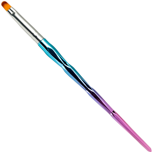 Кисть для наращивания mART "OVAL" хамелеон, №6 G-45