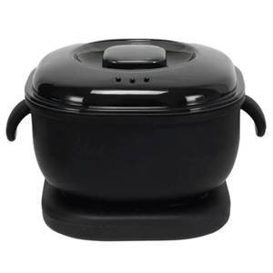 Воскоплав для воска в гранулах, в таблетках с силиконовой чашей на 400 мл, черный, Цвет: Черный
