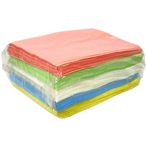 Салфетки ламинированные, разноцветные, 50 шт