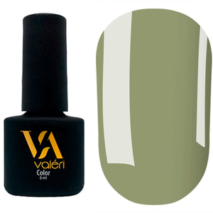 Гель-лак Valeri №147 (серо-оливковый, эмаль), 6 мл