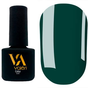 Гель-лак Valeri №149 (холодный темно-зеленый, эмаль), 6 мл