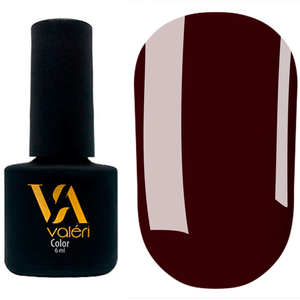 Гель-лак Valeri №150 (бордово-винный, эмаль), 6 мл