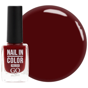 Лак для ногтей Nail Polish GO ACTIVE 047 (бордо), 10 мл, Цвет: 047