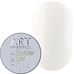 Гель для наращивания ART QUICK Builder Gel №014 Milky White, 15 мл, Объем: 15 мл, Цвет: 014