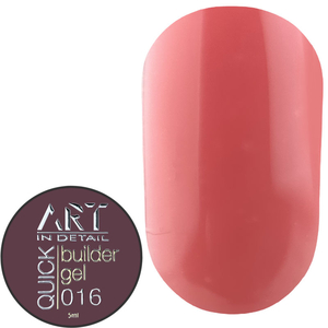 Гель для наращивания ART QUICK Builder Gel №016, 5 мл, Объем: 5 мл
, Цвет: 016