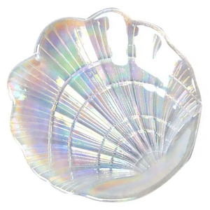 Стекляная подставка "Ракушка" для клея, для смешивания красок