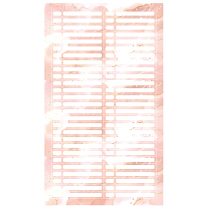 Наклейки на типсы (стикеры), Marble, 1 лист/54 наклейки, Цвет: Marble