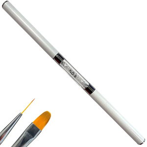 Двухсторонняя кисть лайнер для геля, №8 G-58, Размер: №8