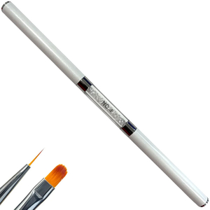 Двухсторонняя кисть лайнер для геля, №4 G-57, Размер: №4