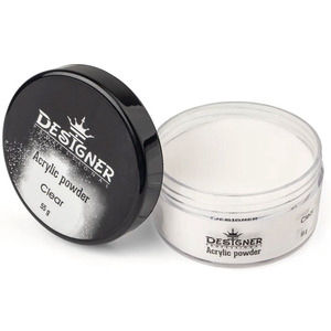 Акриловая пудра Designer Clear, 55 г, Объем: 55 г, Цвет: Clear
