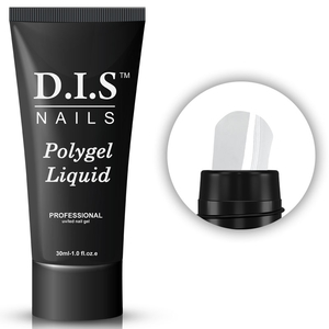 Жидкий полигель DIS Polygel Liquid №01, прозрачный, 30 мл, Объем: 30 мл, Цвет: 01
