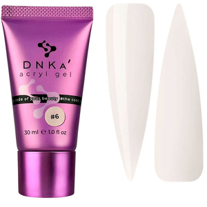 Аcryl Gel DNKa №0006 Creamy, 30 мл (tube), Объем: 30 мл (tube), Цвет: 0006