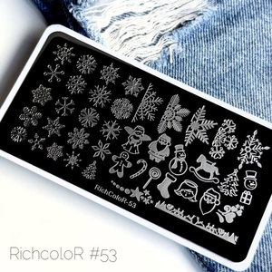 Пластина для стемпинга RichColor-053, Цвет: 053